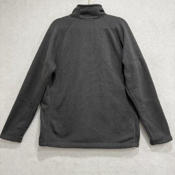 The North Face Jacket Mens Large Gray Full Zip Fleece Chest Pocket Outdoors - Picture 10 of 11